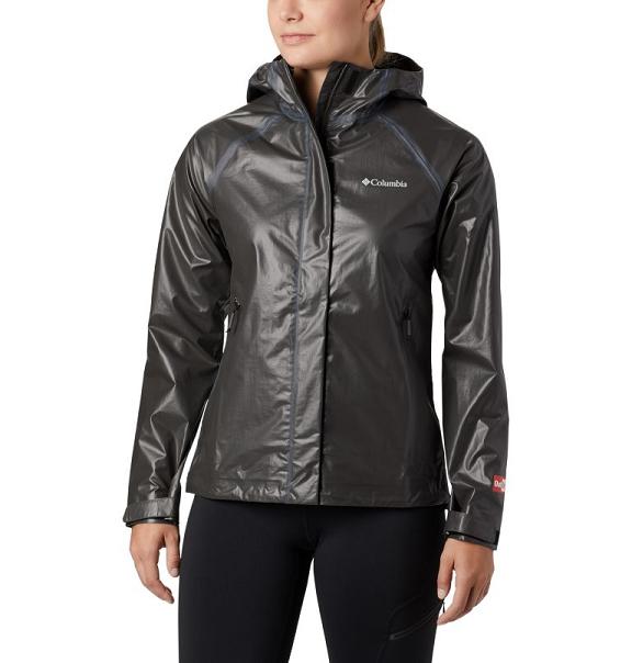 Columbia OutDry Ex Rain Jacket Black For Women's NZ84051 New Zealand